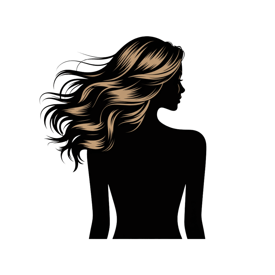 Silhouette cheveux